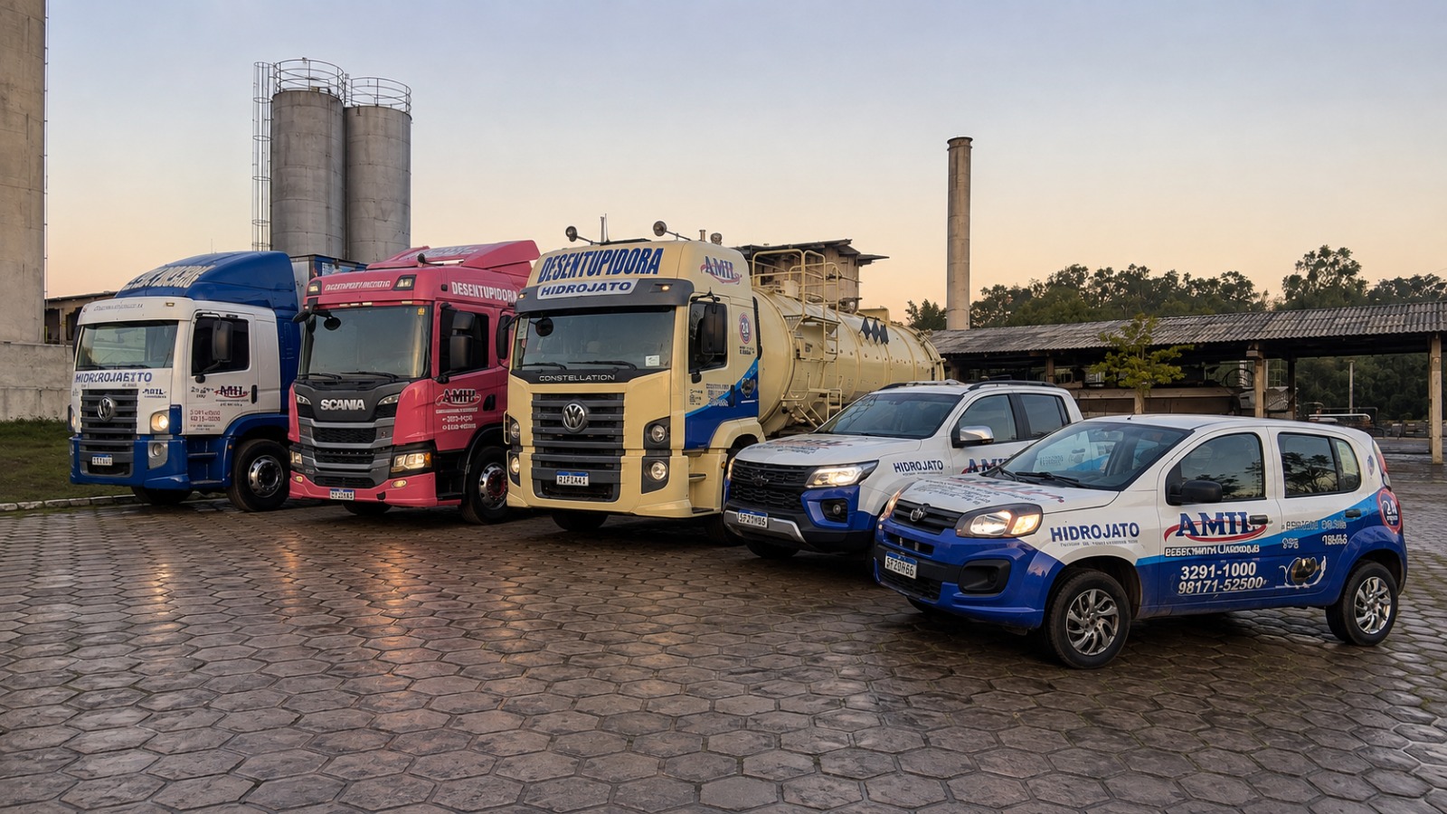 Frota Técnica Própria AMIL Desentupidora